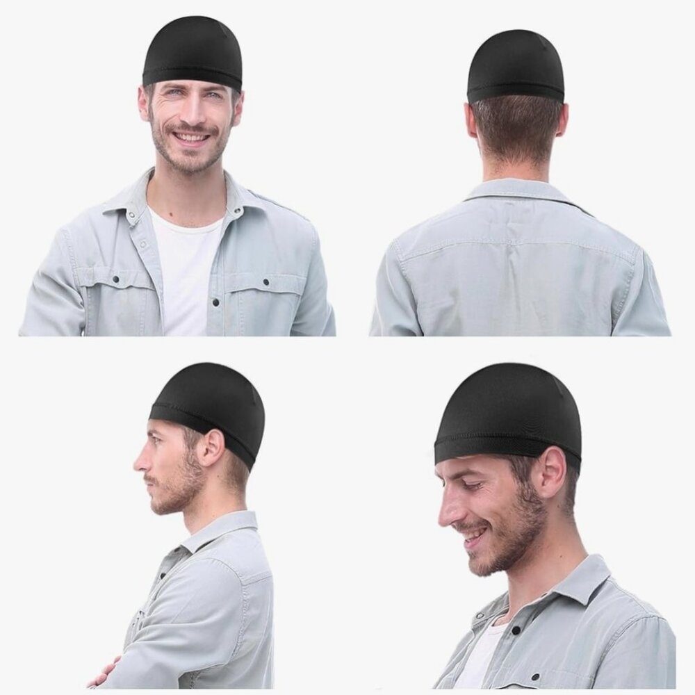 Skull Cap, Cooling Soft Beanie Lightweight Helmet Liner Sweat Wicking Cap